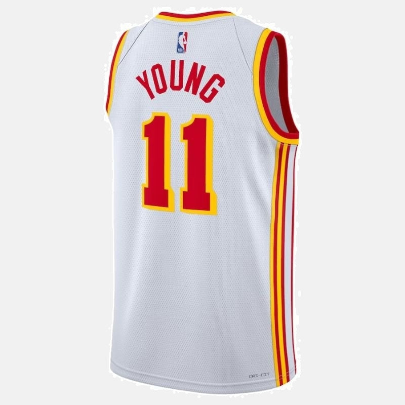 Atlanta Hawks 2023 Jersey - Young 11 White - photo 2