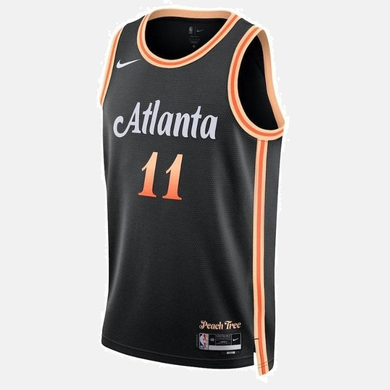 Atlanta Hawks 2023 Jersey - Young 11 Black Script - photo 2