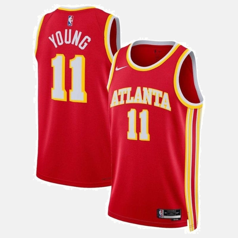 Atlanta Hawks 2023 Jersey - Young 11 Red