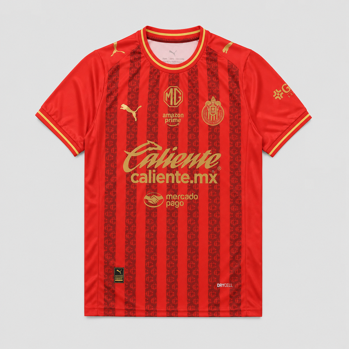Chivas Guadalajara Special Edition Jersey - Red And Gold