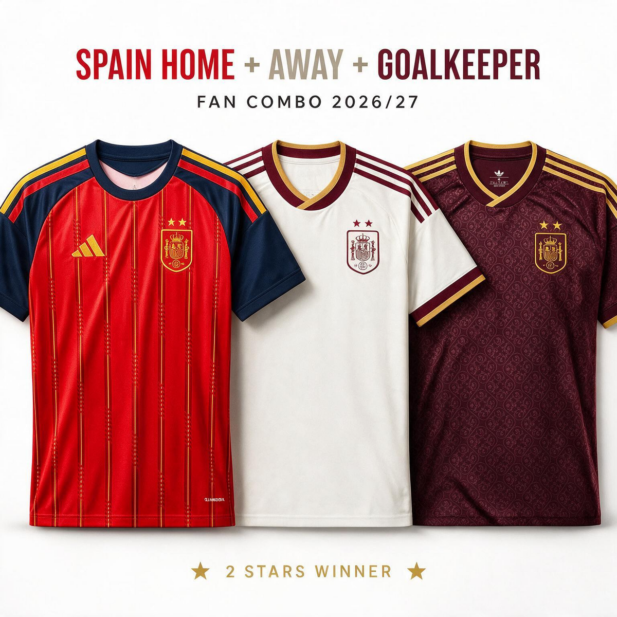 Combo Espanha Copa do Mundo 2026 (I + II + Edição Especial)