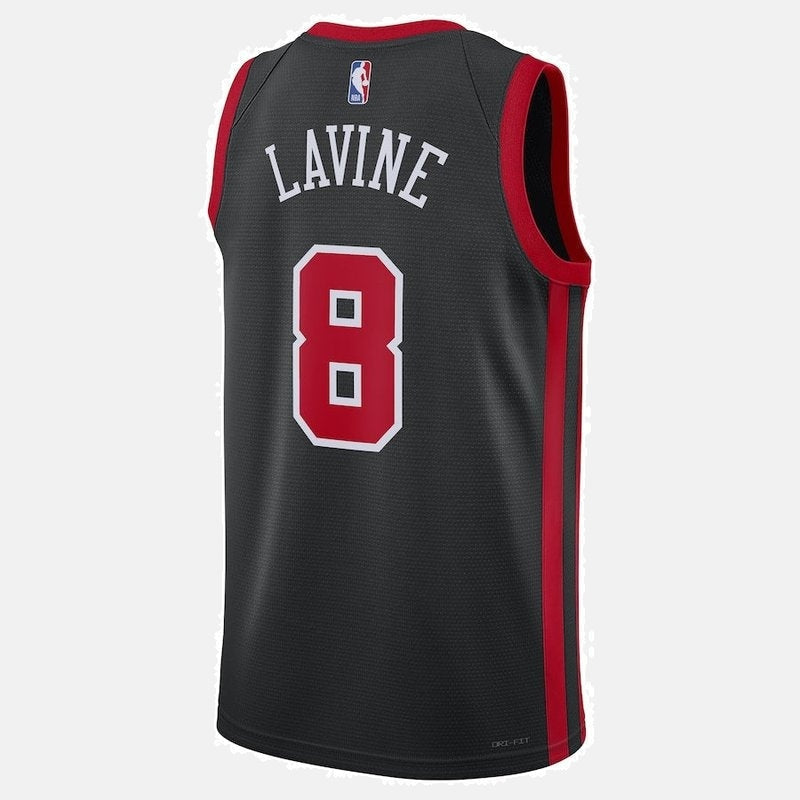 Chicago Bulls Jersey 2023/24 - Lavine 8 Black - photo 3